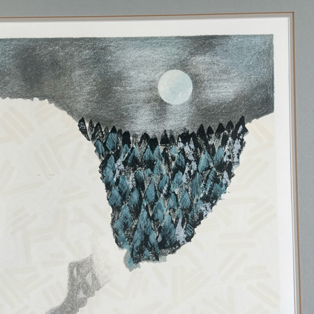 yasue絵画 YASU EGUCHI (JAPANESE, B. 1938) SERIGRAPH