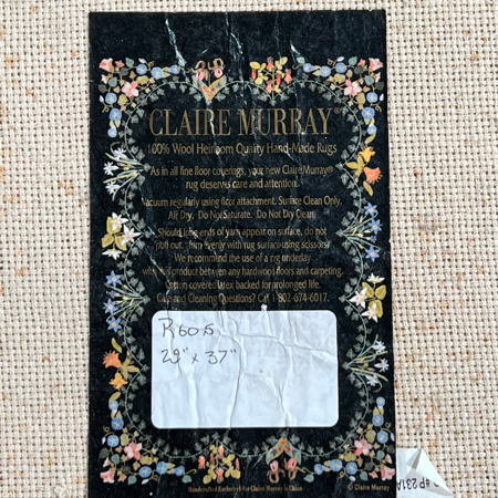 CLAIRE MURRAY HOOKED RUG