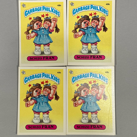 RARE GARBAGE PAIL KIDS TRADING CARDS