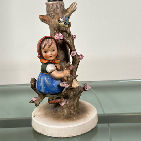 GOEBEL HUMMEL FIGURINE/LAMP - 