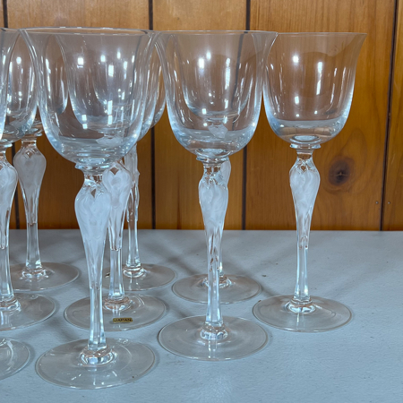 FABERGE PAVLOVA WINE GLASSES