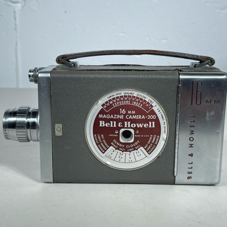 Objectif Bell & Howell 200 EE 16 Mm - Focale 20mm F/1.9 - Avec étui Cuir D'origine - Occasion Collection