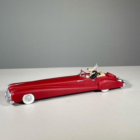 Figurine Loup Cadillac Noir - Car Wolf - Tex Avery - Démons & Merveilles - 1999 - Résine