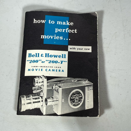 BELL & HOWELL 200 16MM MOVIE CAMERA