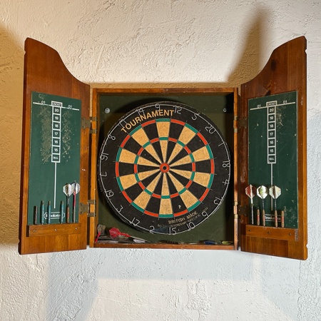 BROOKSTONE DART BOARD