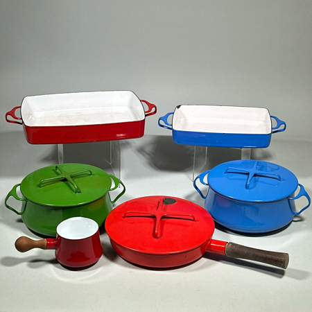 MCM COLORFUL VINTAGE DANSK KOBENSTYLE COLLECTION