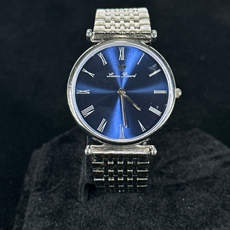 時計 Lucien piccard authentic watch LUCIEN PICCARD Mens Excalibur Blue Dial Rose Gold Tone Watch