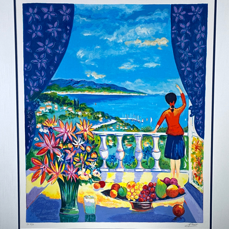 JEAN-CLAUDE PICOT (1933-2020) SIGNED LITHOGRAPH