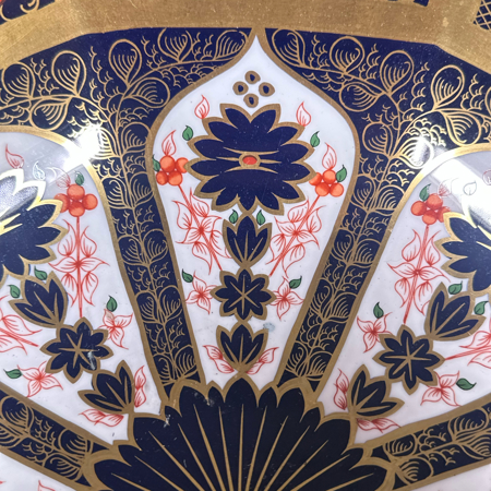 希少英国☆ Crown Derby☆Old Imari500点限定品 Royal Crown Derby Old Imari Solid Gold Band Golden Pheasant